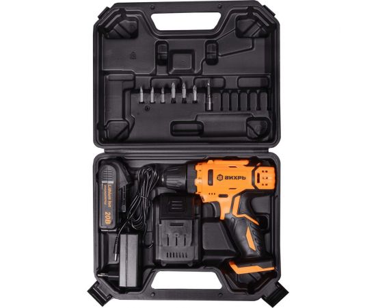 Аккумуляторная дрель-шуруповерт Вихрь ДА-20Л-2К 72/14/21 – изображение 10
