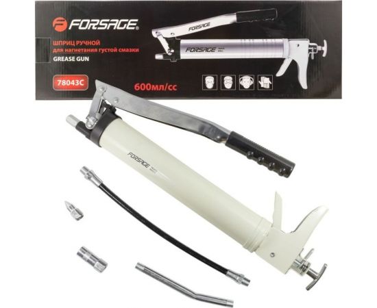 Ручной шприц для нагнетания густой смазки 600 мл F-78043C 51263 