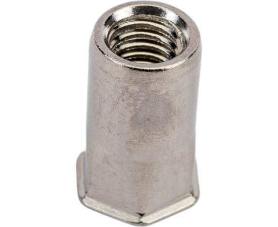 Резьбовая нержавеющая шестигранная заклепка с уменьшенным потайным бортиком KREPFIELD М6x16 мм, ART 1027, А2, 20 шт. 1027ГАЙКАЗАКЛЕПКАМ6Х16-20 