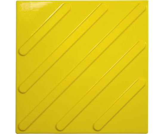 Тактильная плитка смена направления движения, PALITRA TECHNOLOGY диагональ 10шт 