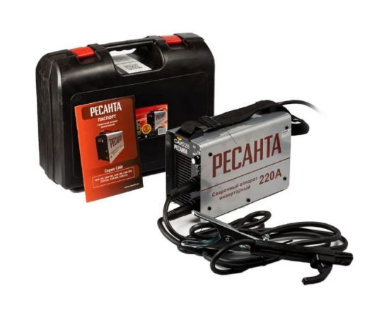 Инверторный сварочный аппарат в кейсе Ресанта САИ 220 65/22 