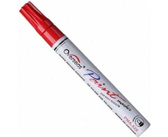 Маркер-краска красный Optima PMA-520 PMA5203 