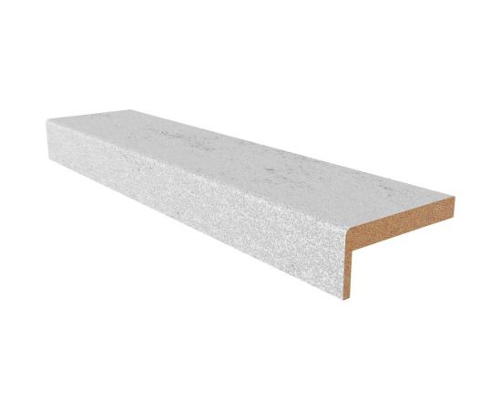 Наличник ООО ВДК ПВХ бетон темный, 5.5х70 мм, телескопический Ж47 