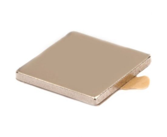 Неодимовый магнит Forceberg 15х15х1.5 мм прямоугольник, с клеевым слоем, 8шт 9-1272172-008 