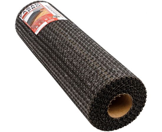 Кладочная базальтовая сетка FasadPro (25x25 мм; 1x50 м; 50/50 кН/м) УТ0006643 – изображение 2