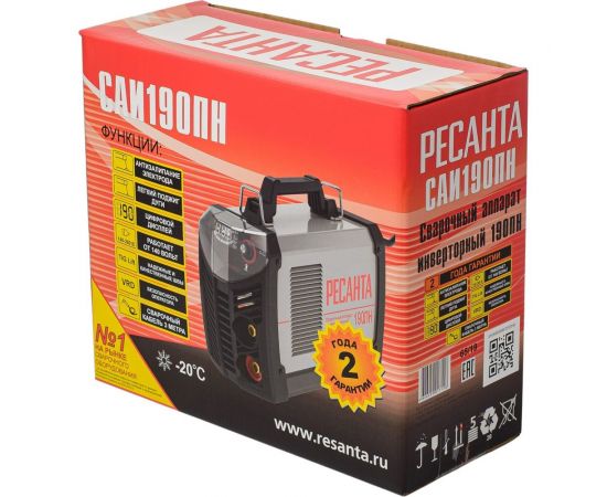 Сварочный инвертор Ресанта САИ 190 ПН 65/19 – изображение 11