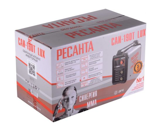 Сварочный инверторный аппарат Ресанта САИ-190Т LUX 65/70 – изображение 14