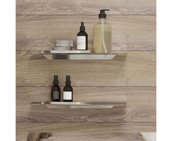 Полка IDDIS Slide нержавеющая сталь, хром SLISC00i44 – изображение 2