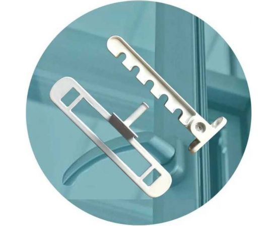 Гребенка ограничитель открывания KOMFORT москитные системы металлическая, белая, 1 шт. ОГАМБ1 – изображение 2