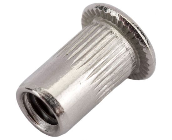 Нержавеющая резьбовая заклепка KREPFIELD M4x10 мм, ART 1025, А2, 50 шт. 1025ГАЙКАЗАКЛЕПКАМ4Х10-50 – изображение 2