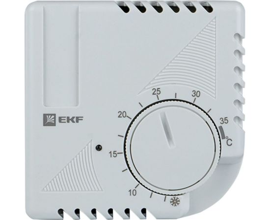Термостат EKF NO/NC охлаждение/обогрев накладной 16A 230В IP20 PROxima thermo-no-nc-wall – изображение 2