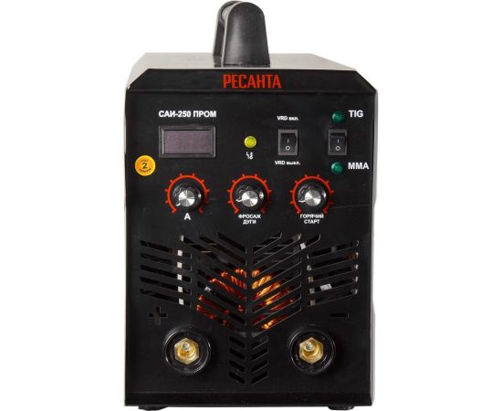 Инверторный сварочный аппарат Ресанта САИ-250 ПРОМ 65/133 – изображение 2