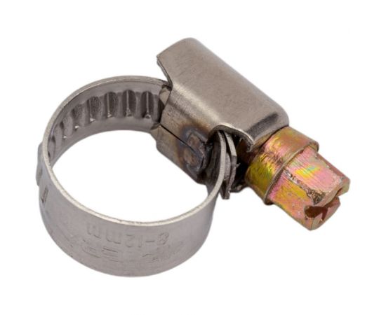 Стальной червячный хомут ERA 8-12 мм 87-122 – изображение 2