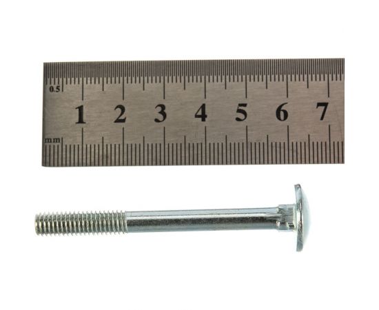 Мебельный болт Качественный КРЕПЕЖ DIN 603 6x60 35 шт 0300727 КЧ – изображение 3