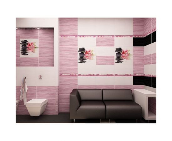 Настенная плитка Нефрит-Керамика Фреш 00-00-5-10-10-00-330 (белая; 25x50 см; 13 шт.; площадь упаковки 1,625 кв.м) СК000032369 – изображение 3