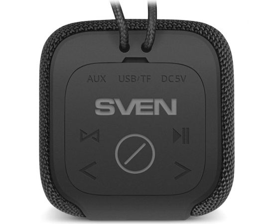 Портативная акустика с защитой от воды SVEN АС PS-205, черная SV-019761 – изображение 5