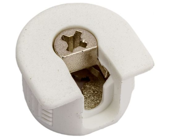 Эксцентриковая стяжка Tech-Krep белая D20 мм 2 шт. 153896 – изображение 5