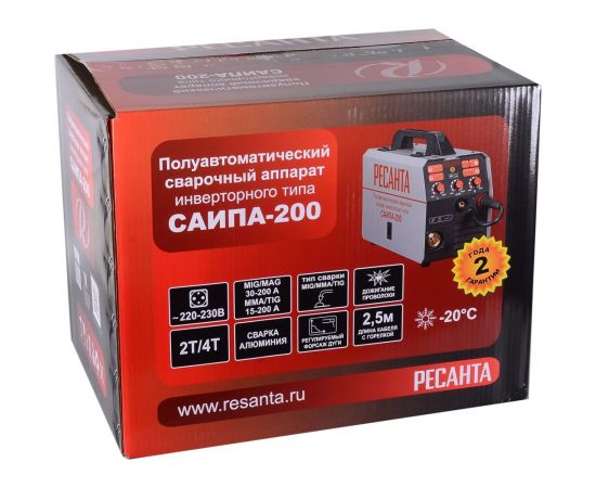 Сварочный полуавтомат Ресанта САИПА 200 65/9 – изображение 5