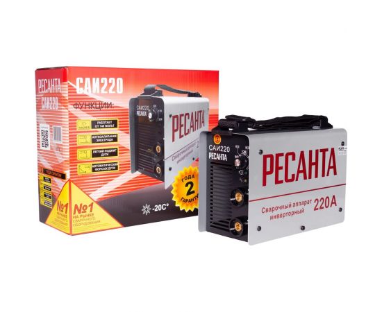 Инверторный сварочный аппарат Ресанта САИ 220 65/3 – изображение 9
