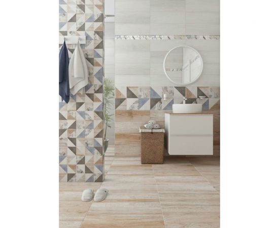 Плитка настенная LB CERAMICS Вестанвинд 1064-0155 (натуральный; 20х60 см; 7 шт.; площадь упаковки 0,84 кв.м) СК000030109 – изображение 9