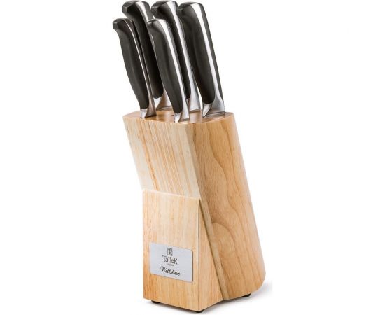 Набор ножей TALLER Уилтшир 6 предметов, лезвия ножей из коррозионностойкой стали 420S45 TR-22007 