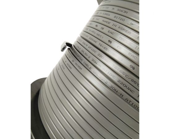 Греющий кабель для труб EASTEC SRL 30-2 (Ю.Корея) саморегулирующийся 30 Вт/м 100 м EASTEC SRL 30-2-100м 