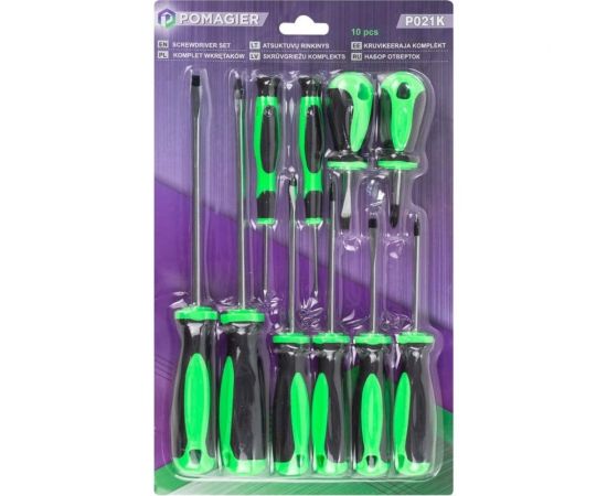 Набор отверток Помощник 10 пр P021K(56500) 