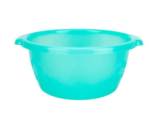 Круглый таз Бытпласт 14 л, зеленый 431222809 