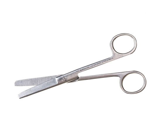 Тупоконечные прямые ножницы REXANT 140 мм 12-4926-9 