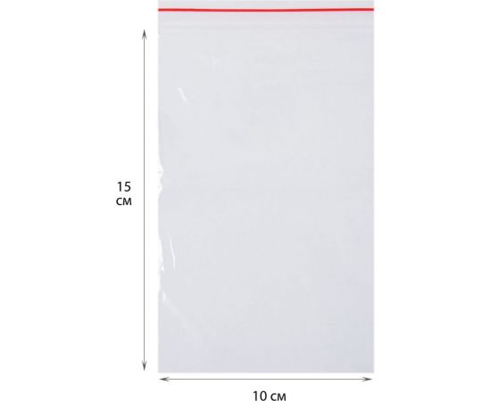 Пакет PACK INNOVATION с замком Zip-Lock, 10x15 см, 40 мкм, 500 шт IP00101540-5 