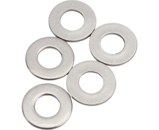 Нержавеющая плоская шайба KREPFIELD М3,5, DIN 125, А2, 400 шт. 125A2ШАЙБАМ3,7-400 