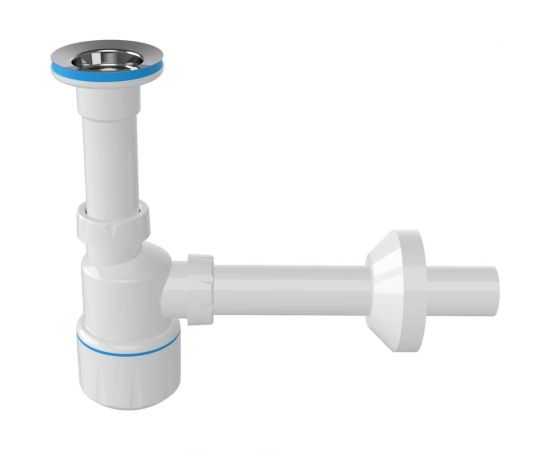 Сифон для умывальника, выпуск 64мм, длина винта 65 мм, выход прямая труба 32 мм Nova 1012 