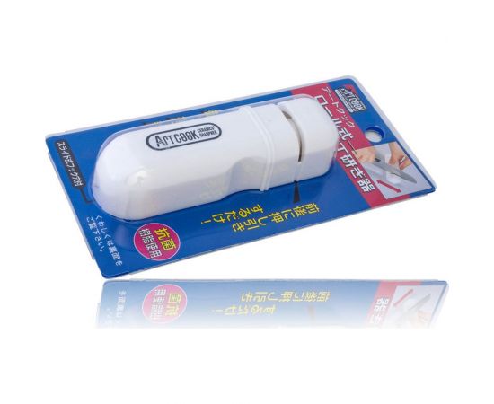 Точилка для ножей TOJIRO 110x35x25 мм, пластик, белый FK-437 – изображение 2