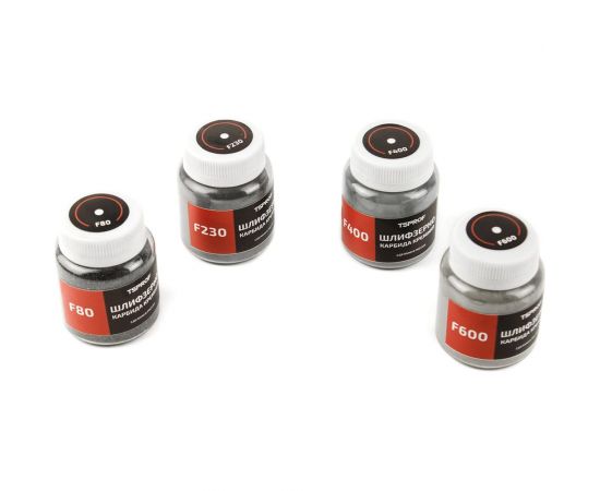 Набор шлифзерна карбида кремния TSPROF 4 вида TS-SH1700350 – изображение 2