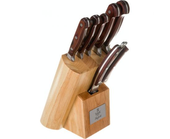 Набор ножей TALLER Саффолк 7 предметов, лезвия 420S45 TR-22001 – изображение 2