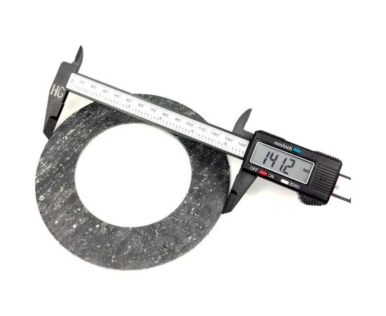 Прокладка HG паронитовая 85x140x2 мм, 2 шт 1893393 – изображение 2