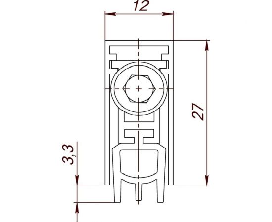 Автоматический порог ARMADILLO EASY BLOCK U/820 45397 – изображение 2