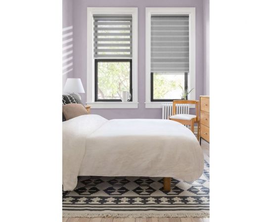 Миниролло Эскар ""День-Ночь"", серый, 57х170 см, арт. 400507057 – изображение 2