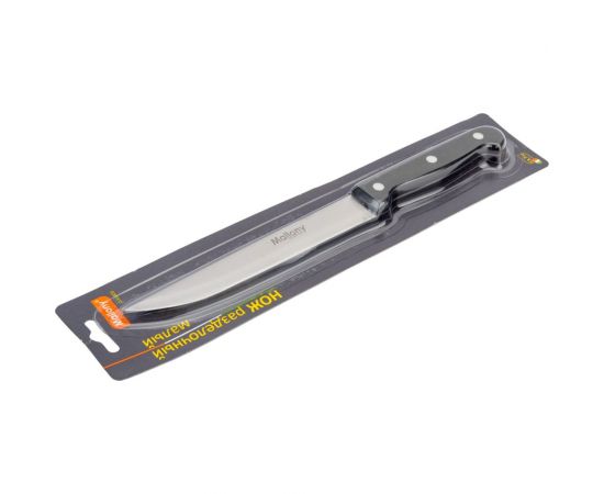 Нож с пластиковой рукояткой Mallony CLASSICO MAL-05CL разделочный малый, 13,7 см 005517 – изображение 2