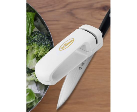 Точилка для ножей размер TOJIRO 144x50x40 мм, материал пластик, белый FK-504 – изображение 2