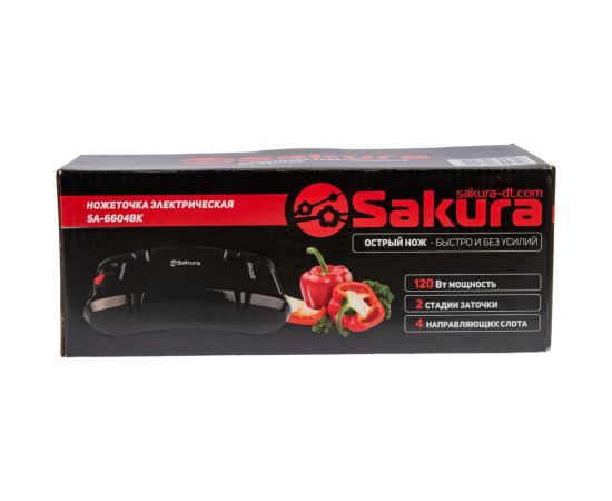 Электроножеточка Sakura черный SA-6604BK РТ-00000835 – изображение 2