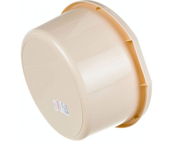Таз Бытпласт Диана диаметр 340 мм, 11 л, бежевый 431214407 – изображение 2