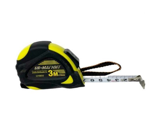 Рулетка БМ 3 м, 16 мм ""Магнит"" 01822 – изображение 2