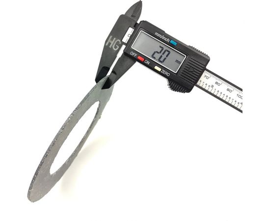 Прокладка HG паронитовая 85x140x2 мм, 2 шт 1893393 – изображение 3