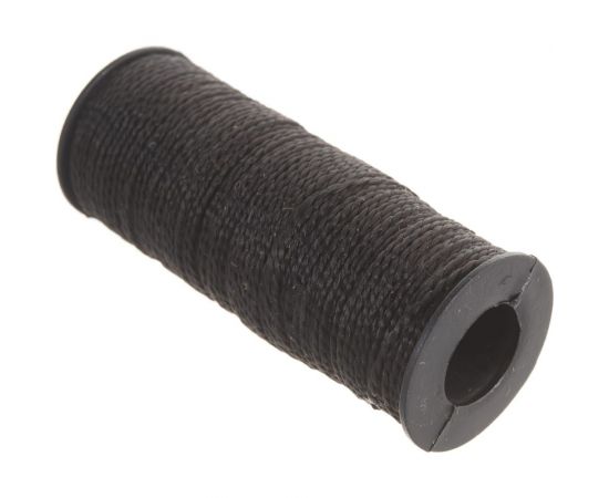 Крученая двухпрядная нить ПП, черная, 50 м, 1.3 мм Tech-Krep 139900 – изображение 3