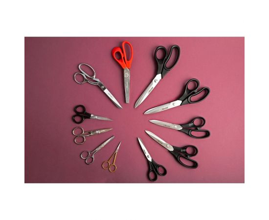 Ножницы Micron VIT-19 для рукоделия, в чехле, 125 мм, с микрозаточкой 571162 – изображение 3