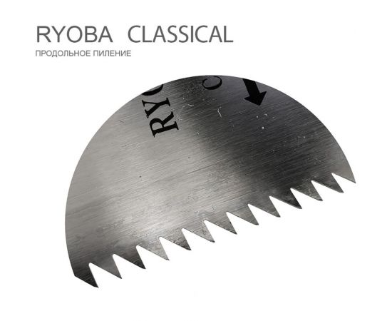 Пила Shogun Ryoba Rip/Cross 240мм, искусственный ротанг М00016478 – изображение 3