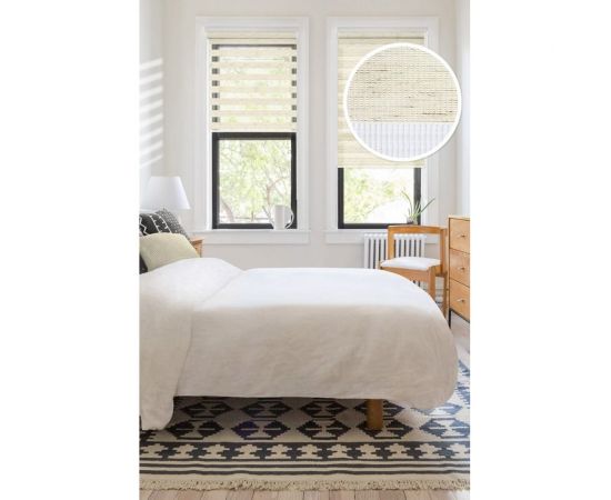 Миниролло Эскар ""День-Ночь"", лён, 65х170 см, арт. 400502065 – изображение 3