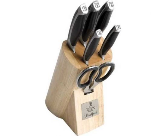 Набор ножей TALLER Стратфорд 7 предметов, лезвия ножей сделаны из коррозионностойкой стали 420S45 TR-22008 – изображение 3