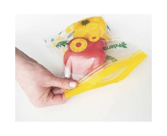 Универсальные пакеты PATERRA Лимон, ананас с двойным замком, 50 шт в упаковке 109-208 – изображение 4